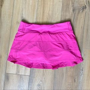 Lululemon Pace Rival Skirt Sonic Pink